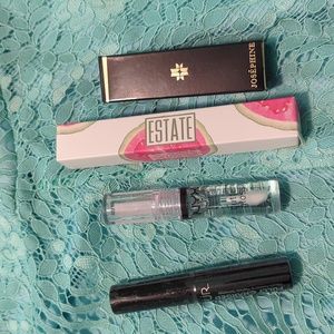 Red lipstick and gloss